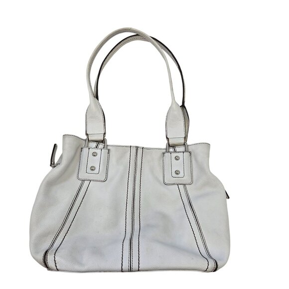 Clarks Pebble Leather Satchel Handbag - Picture 1 of 10